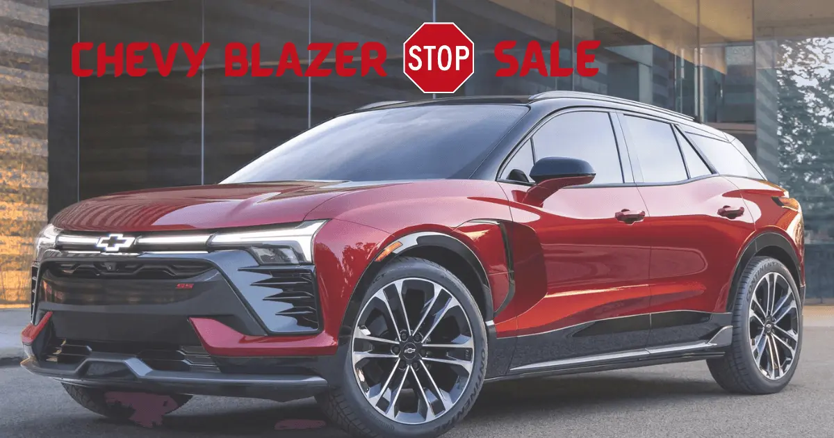 GM Temporarily Stops Sales of the Chevy Blazer EV Due to Software issue-Complete Report!